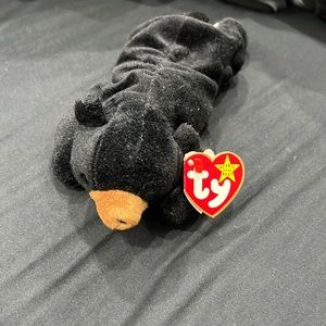 Blackie beanie baby